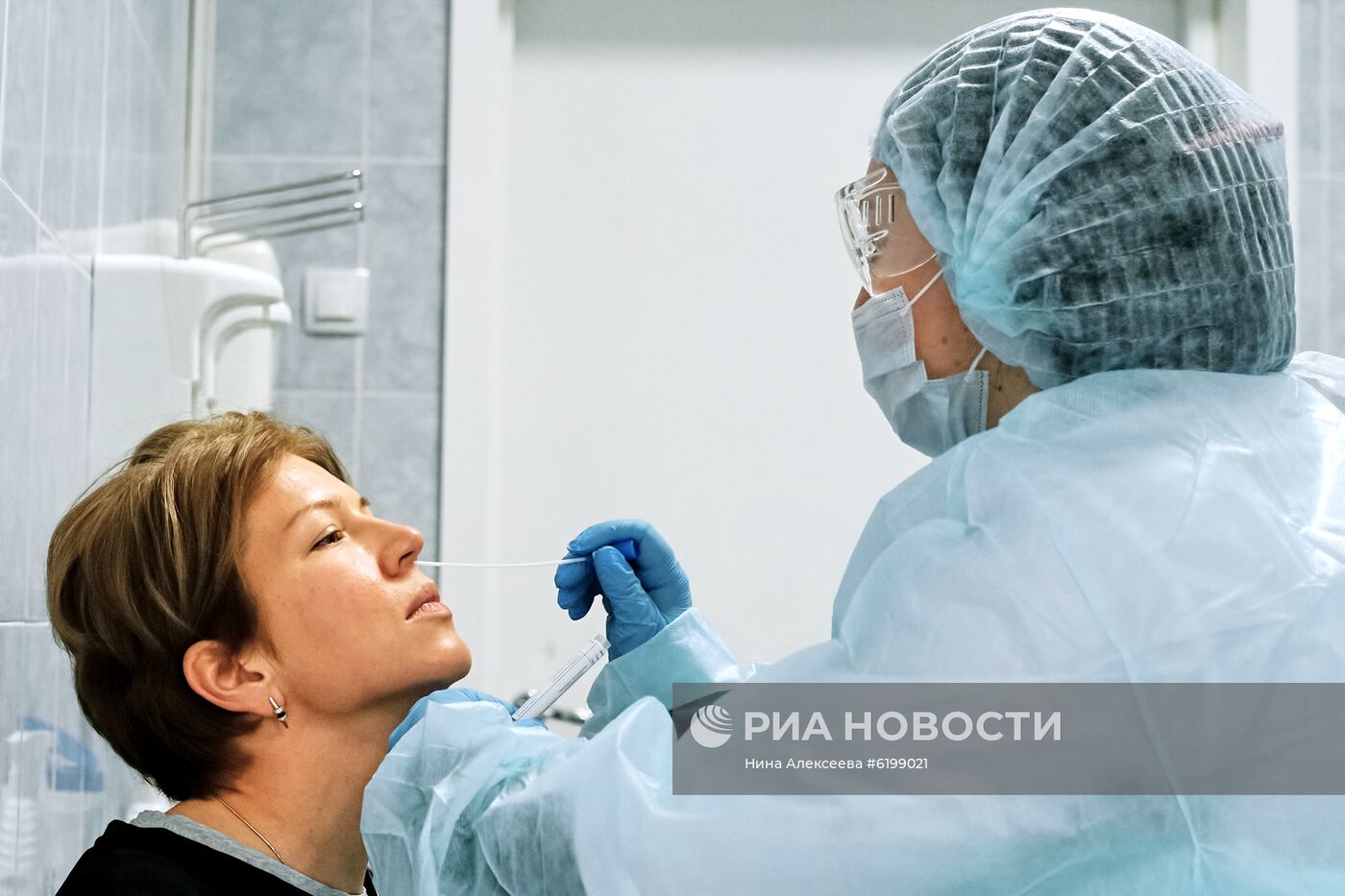 Обследование на коронавирус жителей Санкт-Петербурга