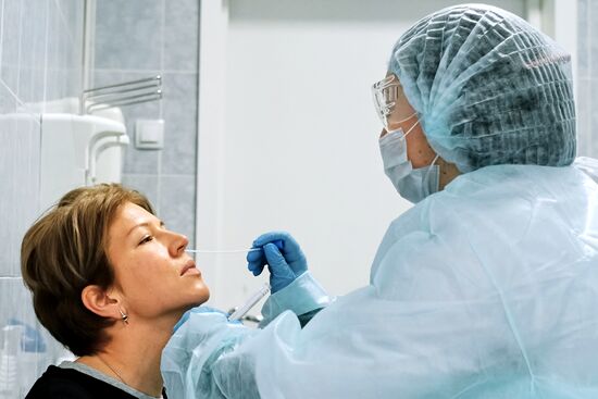 Обследование на коронавирус жителей Санкт-Петербурга