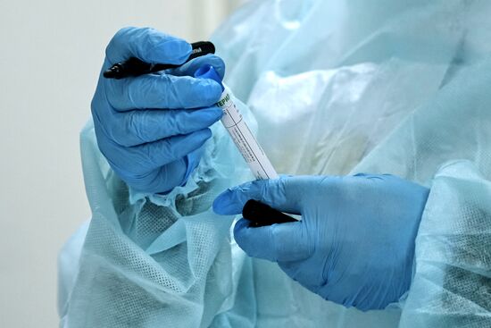 Обследование на коронавирус жителей Санкт-Петербурга