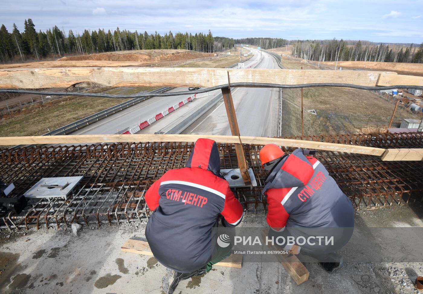 Строительство участков пусковых комплексов ЦКАД-3 и ЦКАД-5