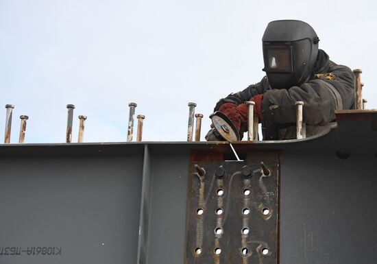 Строительство участков пусковых комплексов ЦКАД-3 и ЦКАД-5