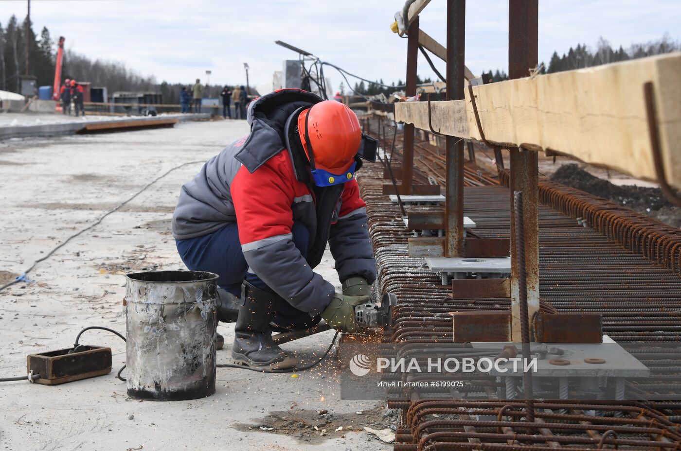 Строительство участков пусковых комплексов ЦКАД-3 и ЦКАД-5