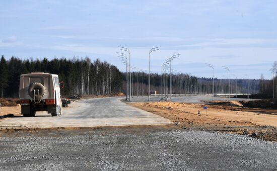 Строительство участков пусковых комплексов ЦКАД-3 и ЦКАД-5