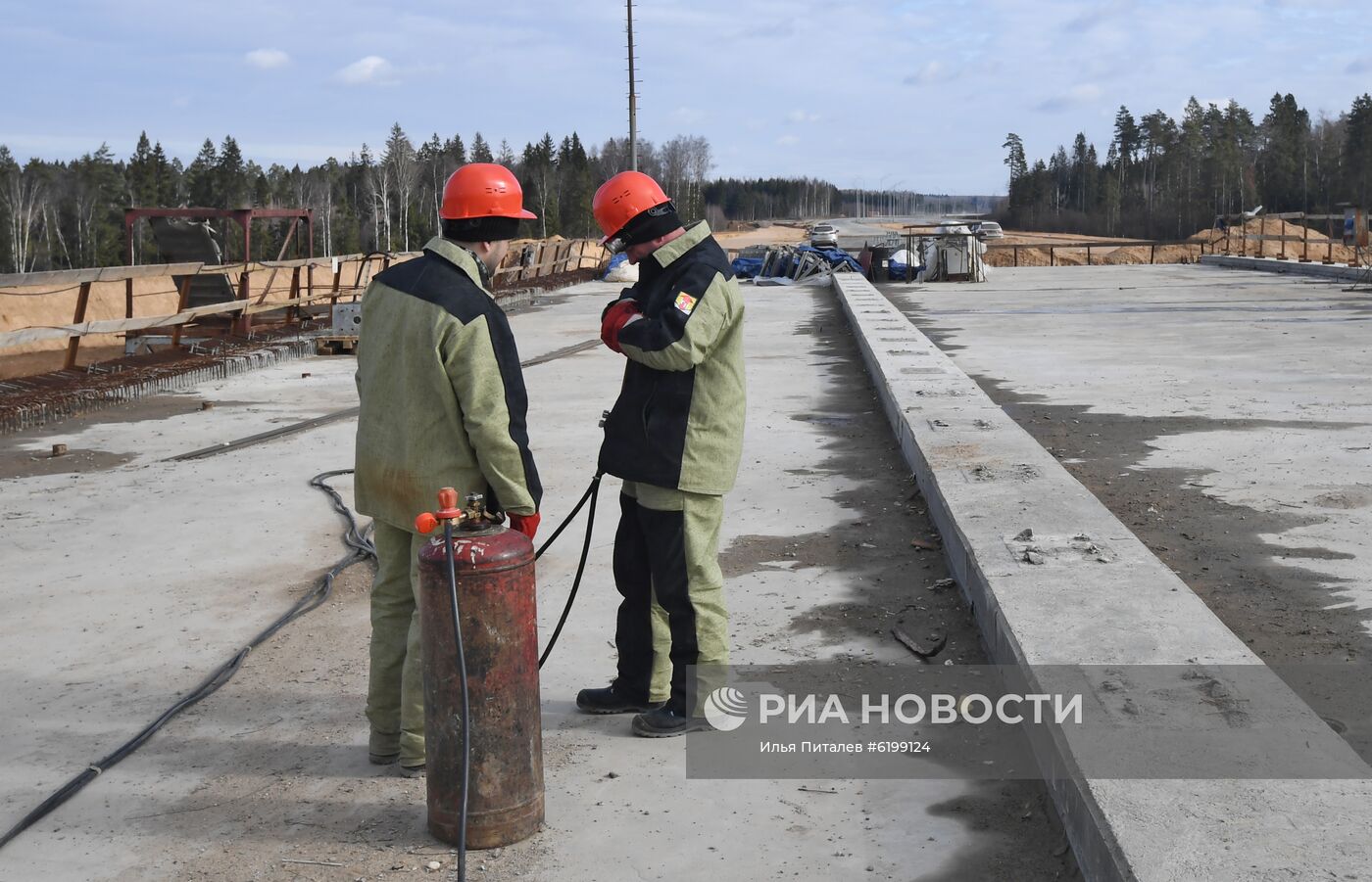 Строительство участков пусковых комплексов ЦКАД-3 и ЦКАД-5