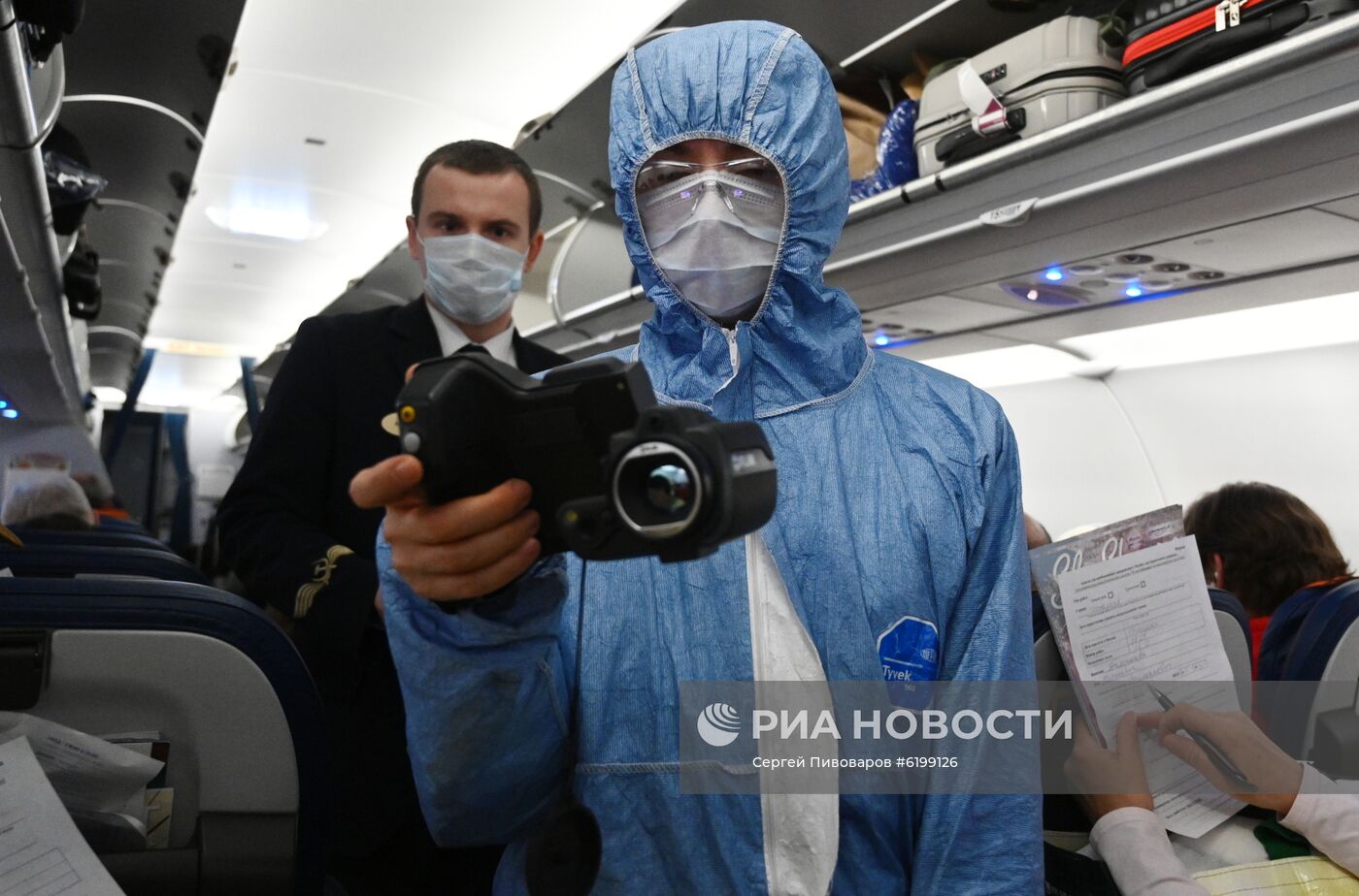 В Шереметьево усилили санитарный контроль в связи с коронавирусом