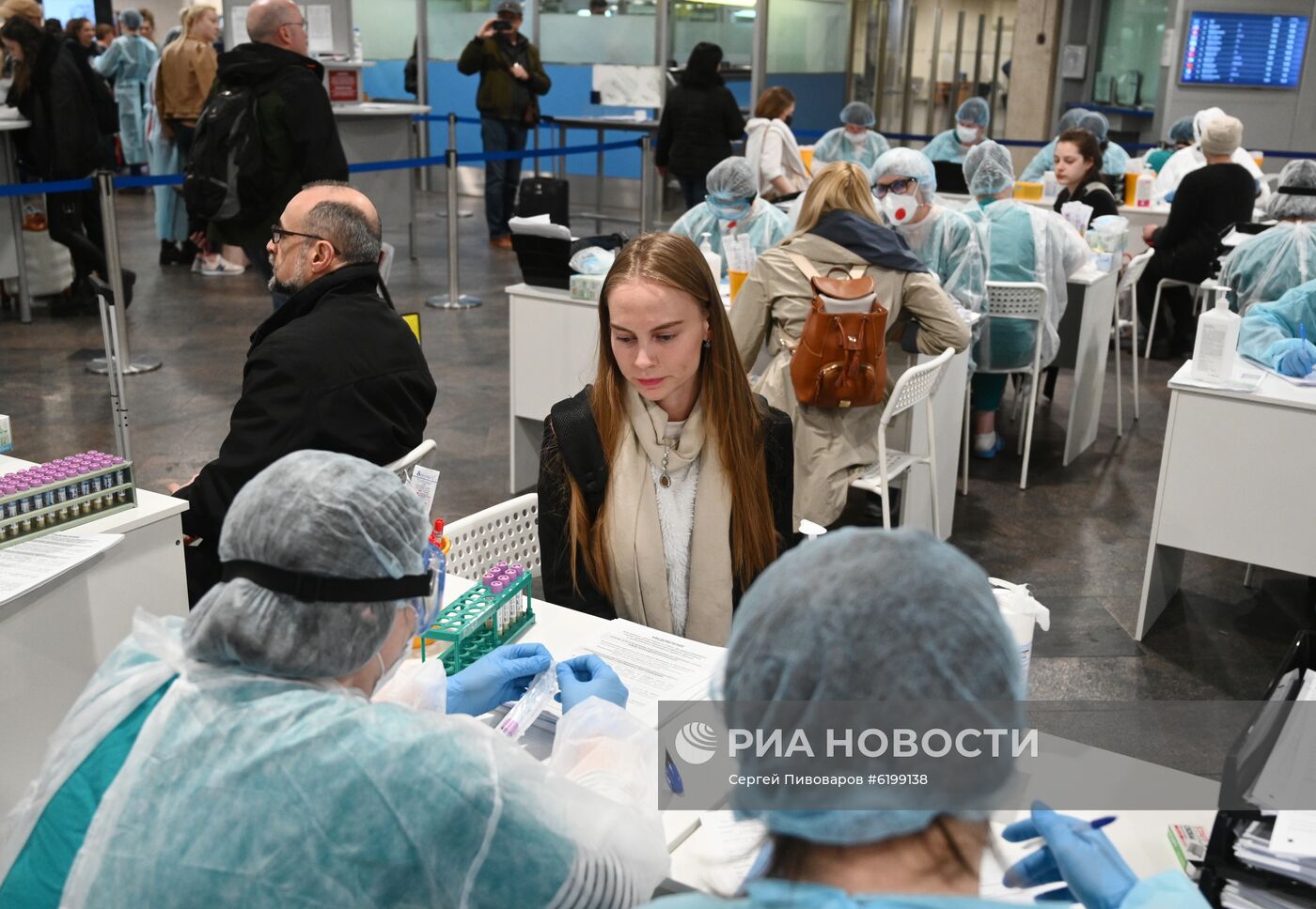 В Шереметьево усилили санитарный контроль в связи с коронавирусом