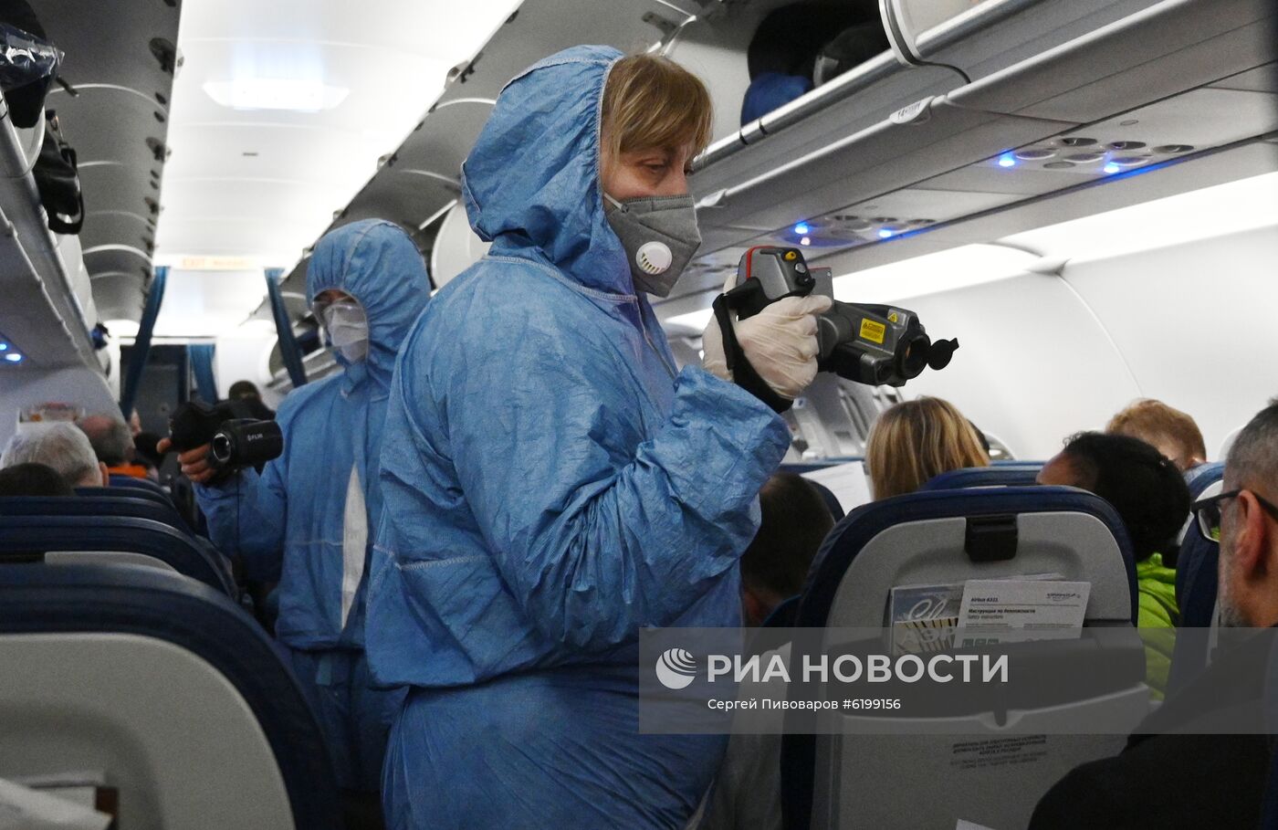 В Шереметьево усилили санитарный контроль в связи с коронавирусом