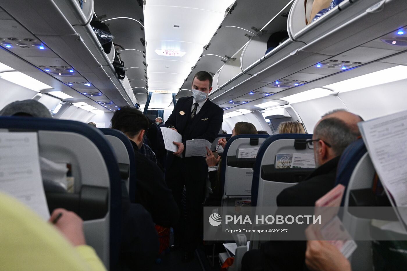 В Шереметьево усилили санитарный контроль в связи с коронавирусом