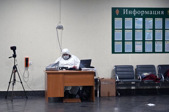 В Шереметьево усилили санитарный контроль в связи с коронавирусом