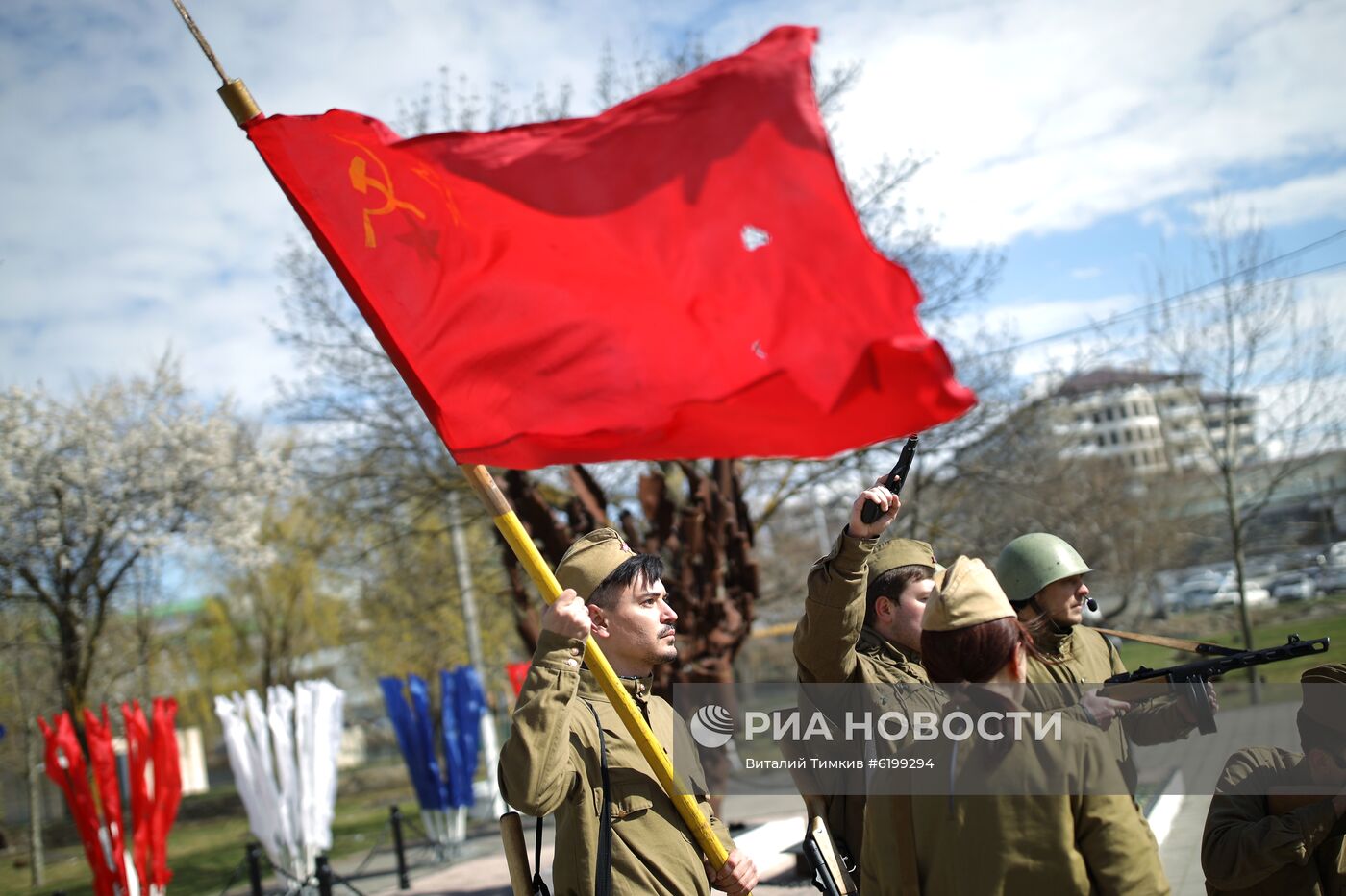 Международная акция "Сад памяти" в Новороссийске