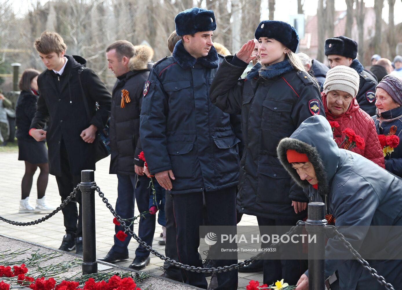 Международная акция "Сад памяти" в Новороссийске