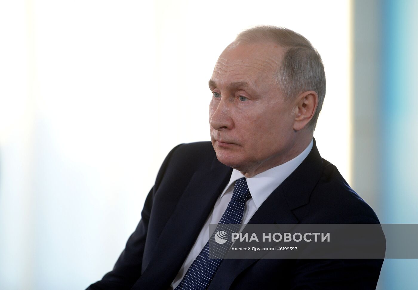 Рабочая поездка президента В. Путина в Крым