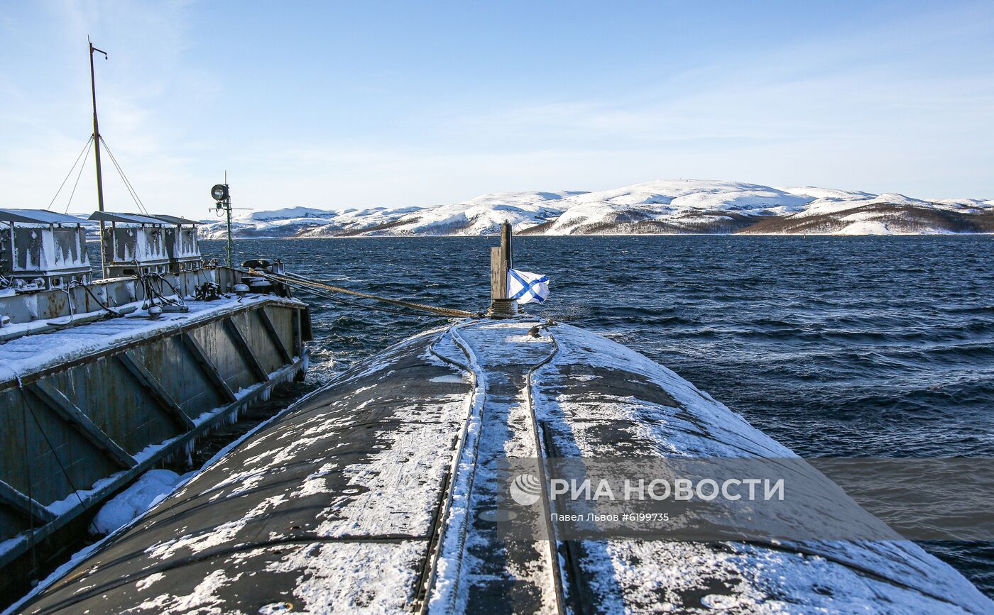 Атомная подводная лодка "Северодвинск"