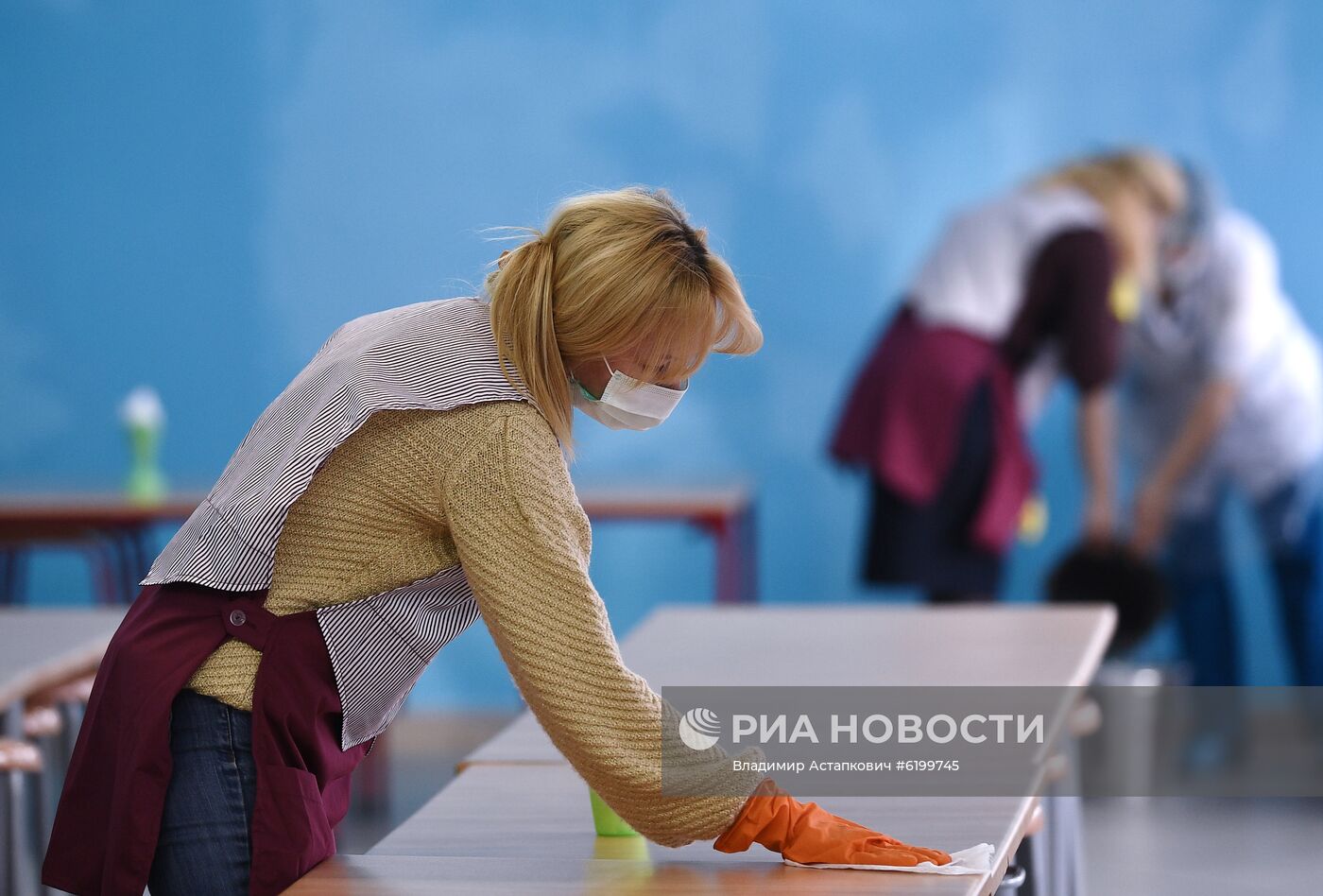 В школах Москвы усилили меры профилактики в связи в коронавирусом 