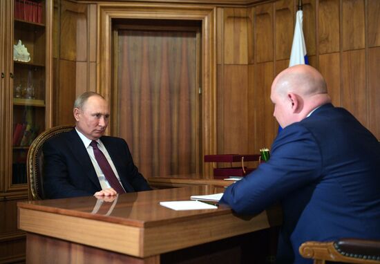 Рабочая поездка президента В. Путина в Крым. День второй