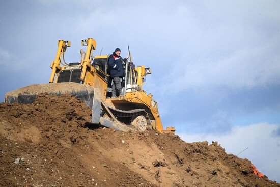 Продолжается строительство инфекционной больницы в Новой Москве