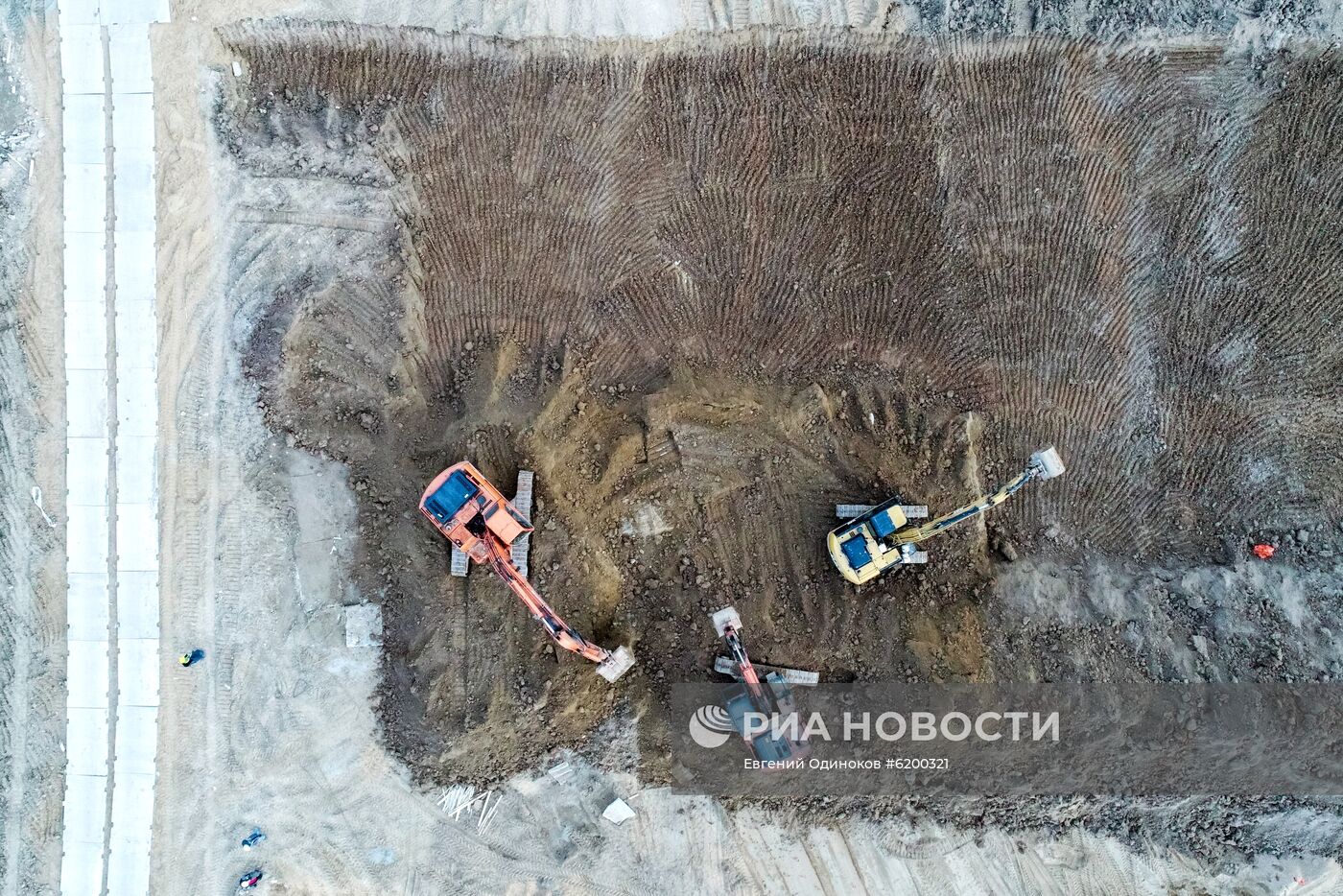 Продолжается строительство инфекционной больницы в Новой Москве