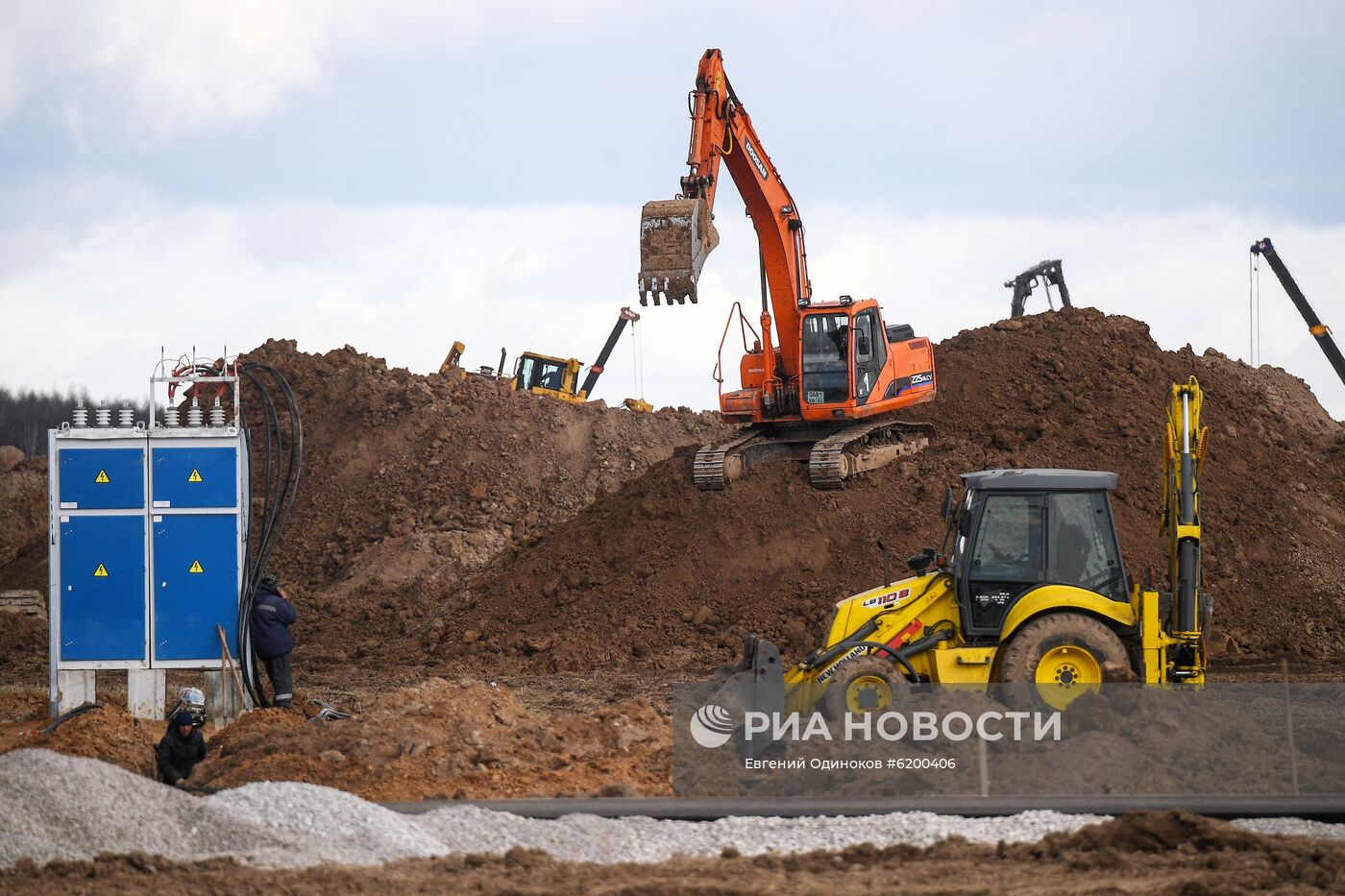 Продолжается строительство инфекционной больницы в Новой Москве