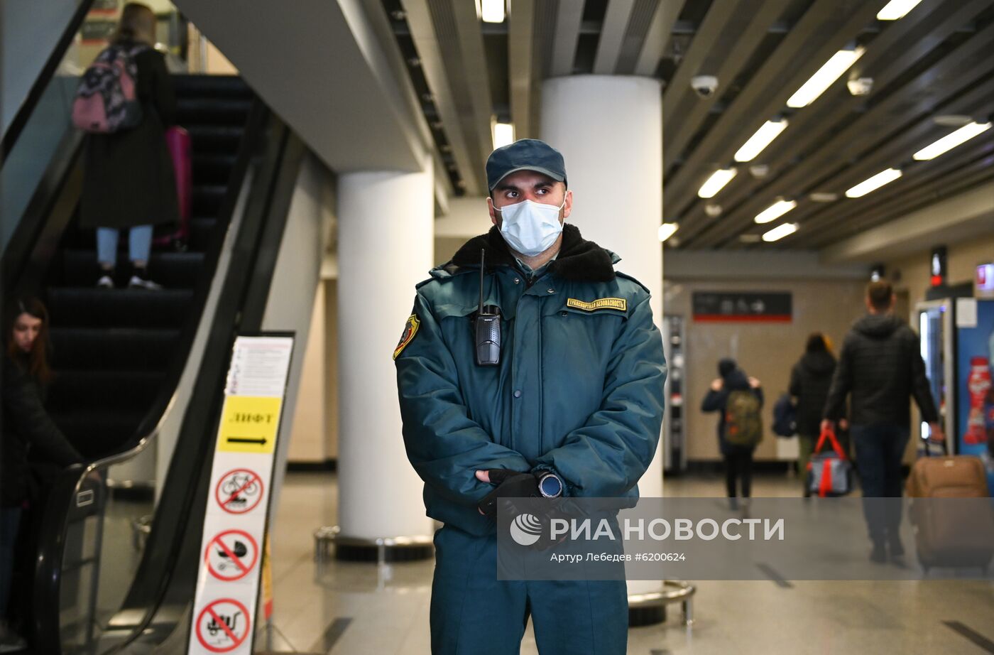 Меры профилактики на ж/д вокзале в Адлере
