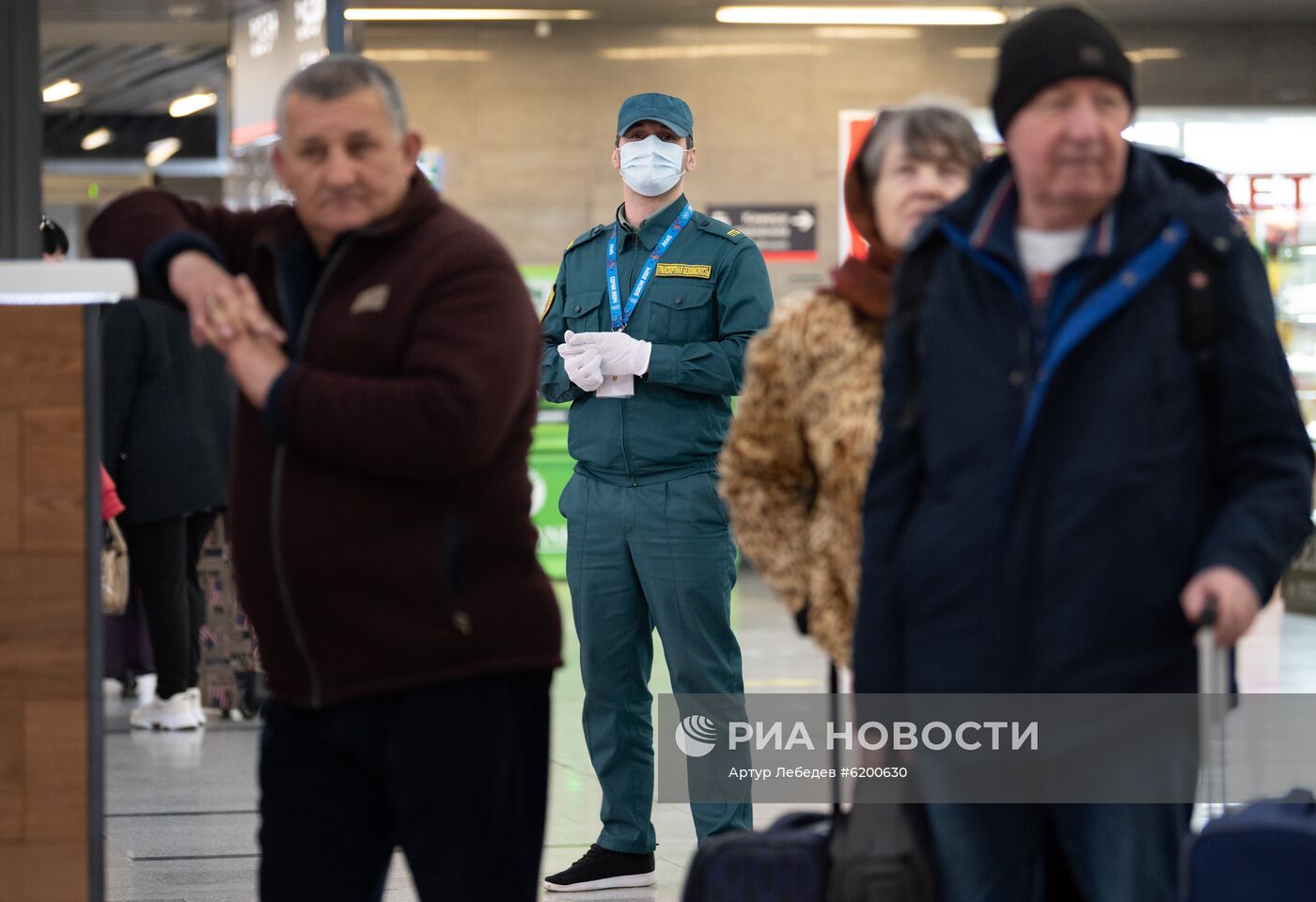Меры профилактики на ж/д вокзале в Адлере