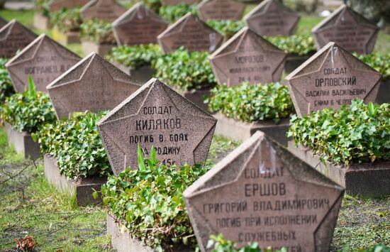 Захоронения советских воинов в Потсдаме