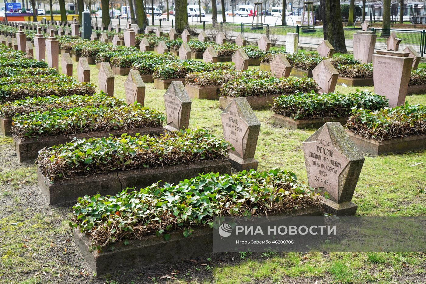 Захоронения советских воинов в Потсдаме