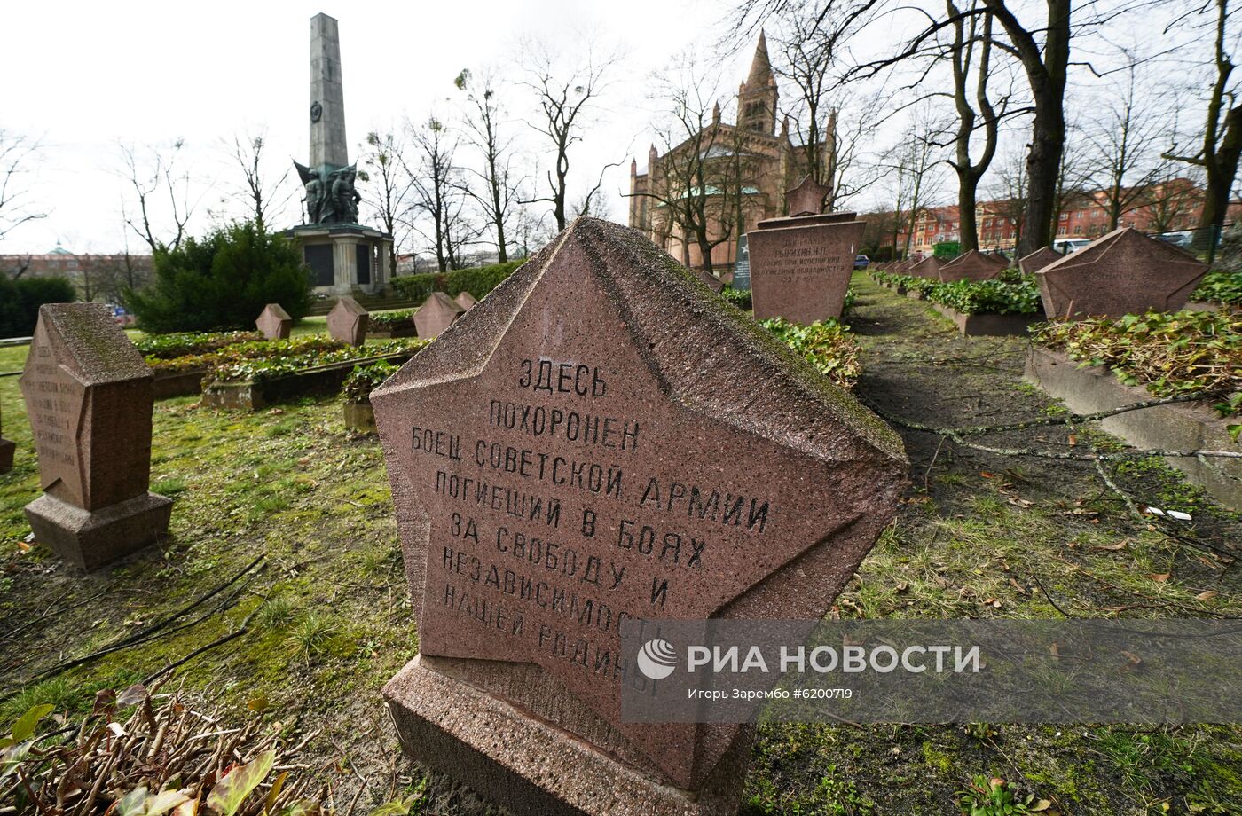 Захоронения советских воинов в Потсдаме