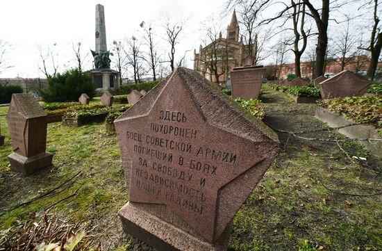 Захоронения советских воинов в Потсдаме