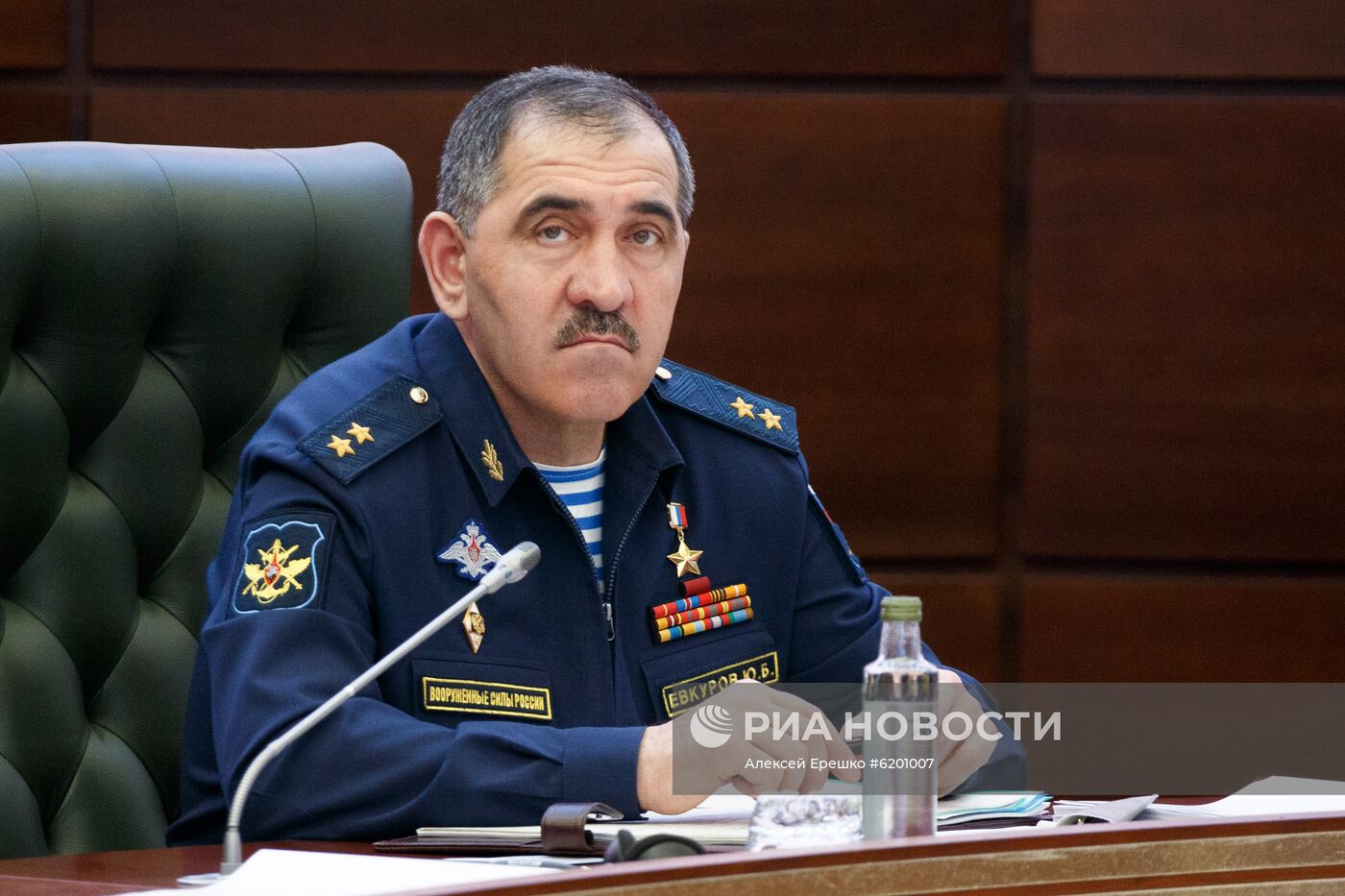 Министр обороны РФ С. Шойгу провел заседание коллегии Минобороны РФ 