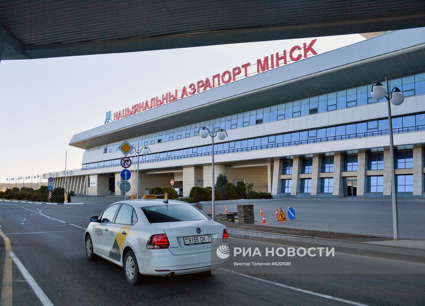 Ситуация в минском аэропорту в связи с коронавирусом