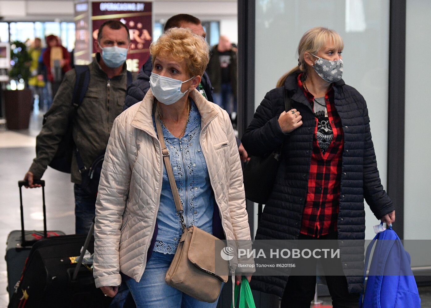 Ситуация в минском аэропорту в связи с коронавирусом