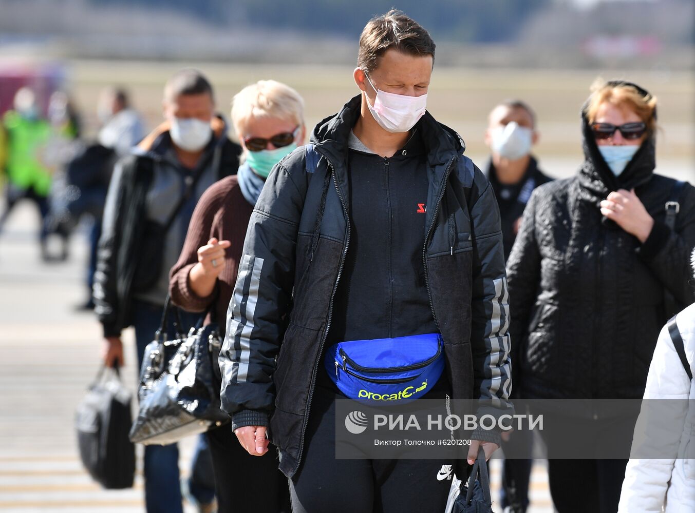 Ситуация в минском аэропорту в связи с коронавирусом