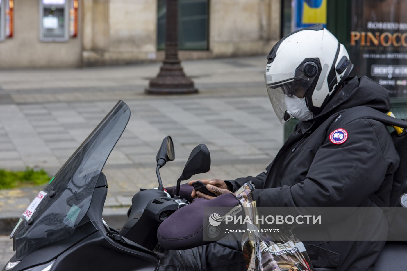 Ситуация в Париже в связи с коронавирусом