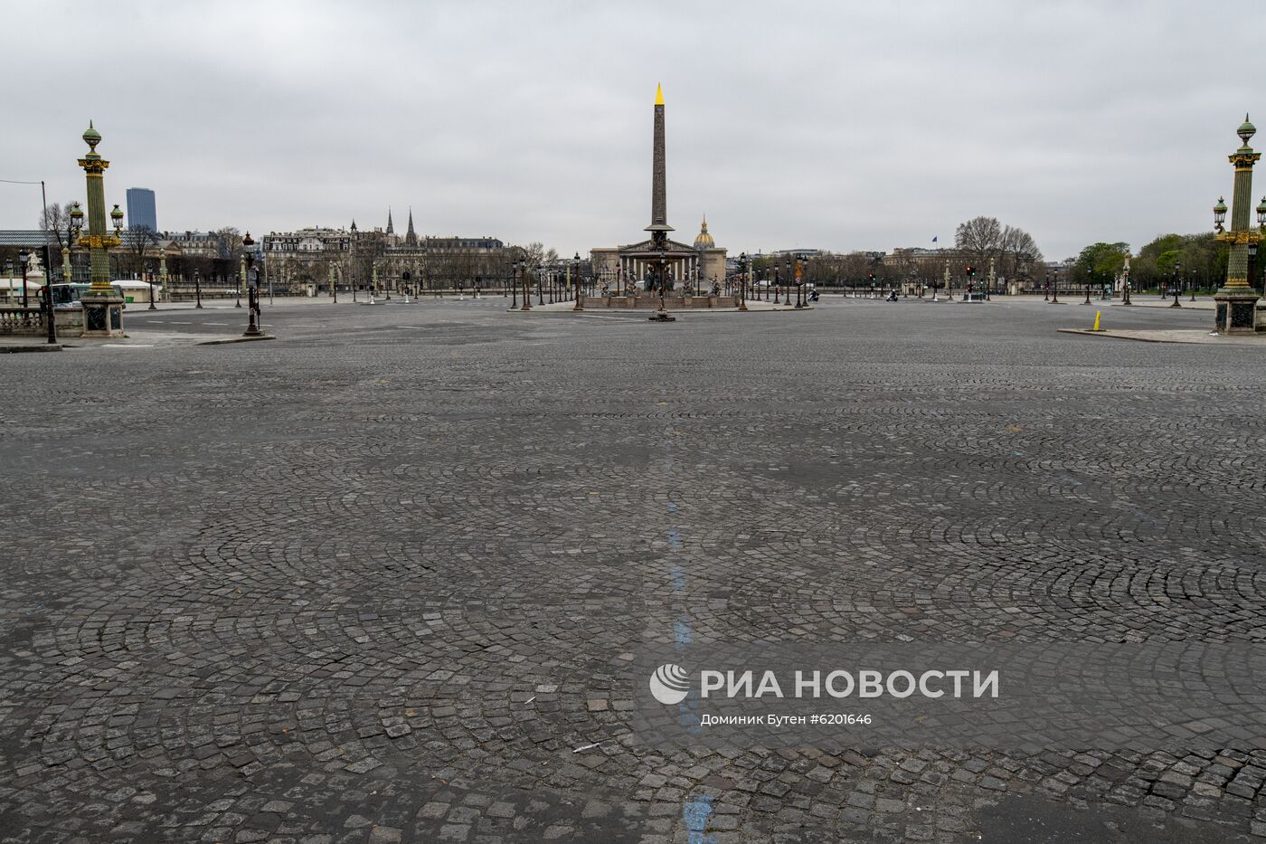 Ситуация в Париже в связи с коронавирусом