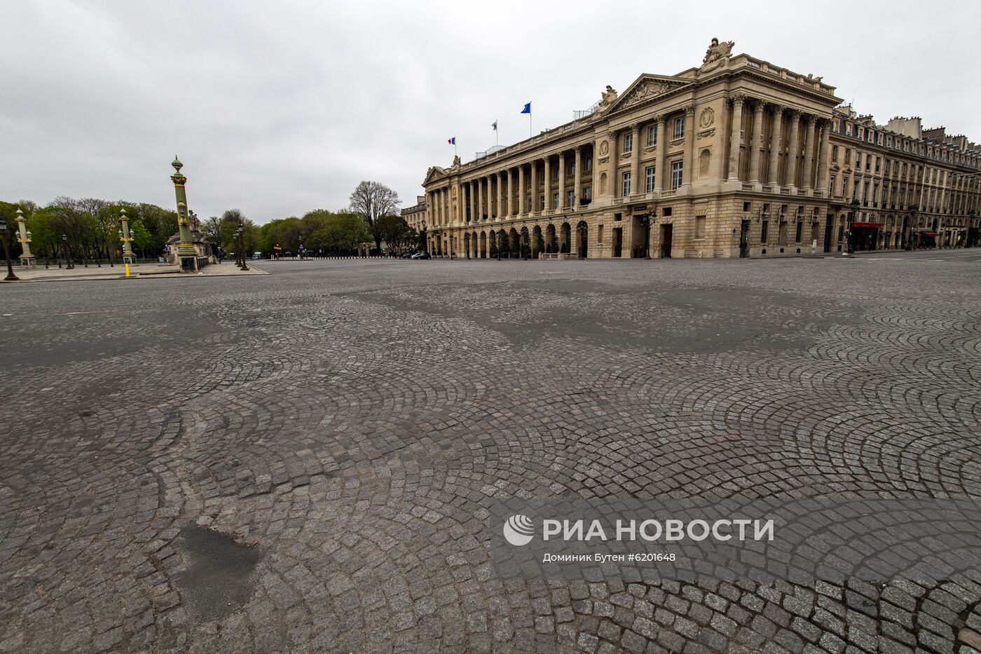 Ситуация в Париже в связи с коронавирусом