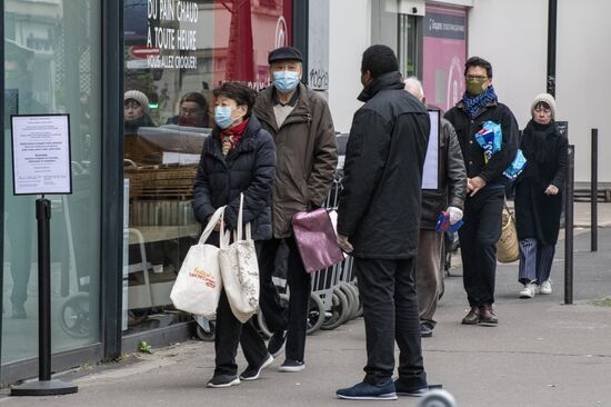 Ситуация в Париже в связи с коронавирусом