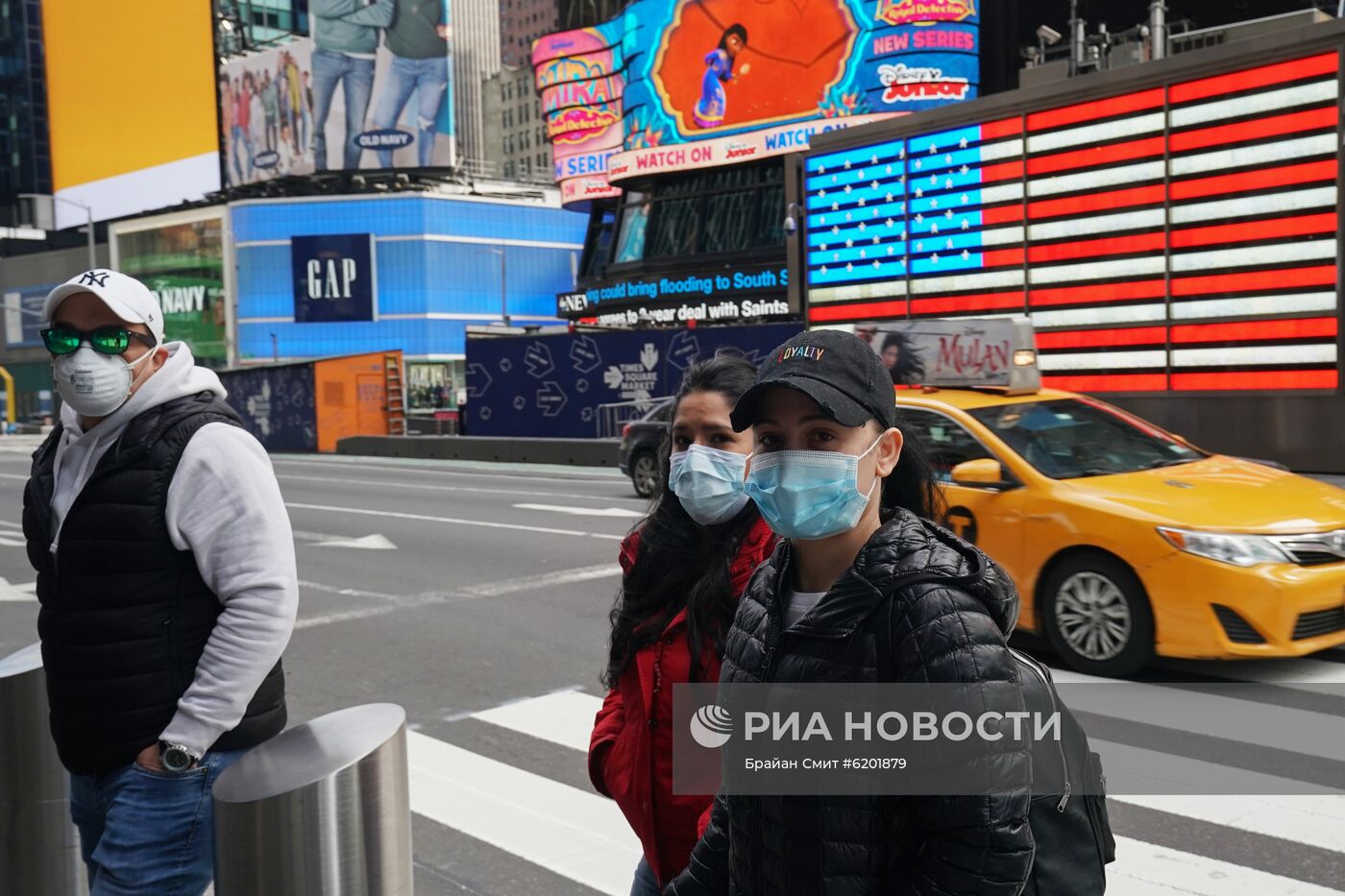 В Нью-Йорке введён режим ЧС в связи с коронавирусом