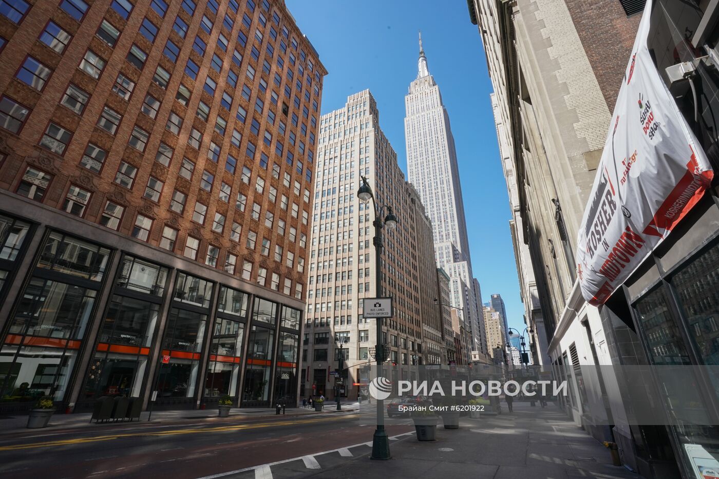 В Нью-Йорке введён режим ЧС в связи с коронавирусом