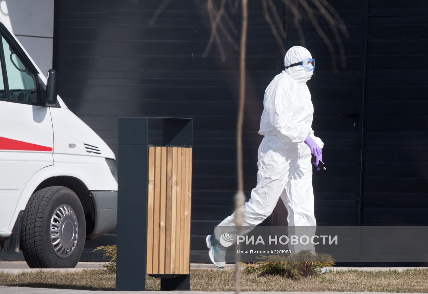 Больница в Коммунарке для пациентов с подозрением на коронавирус