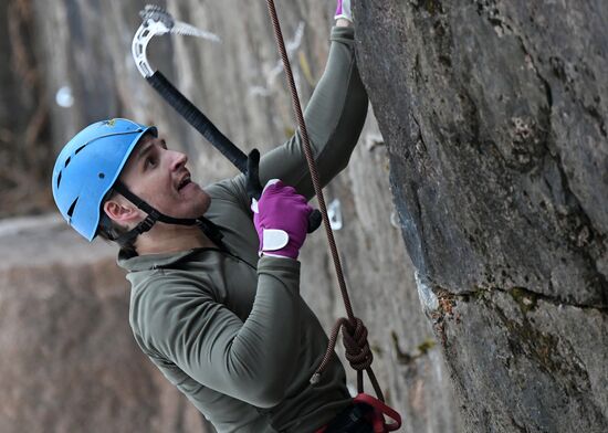 Соревнования "Яркий лёд" в Красноярске