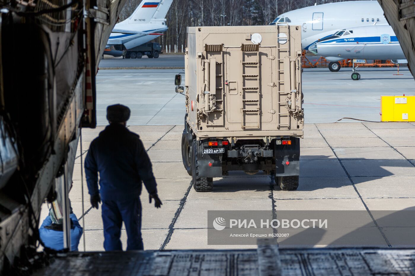 Россия окажет помощь Италии в борьбе с COVID-19