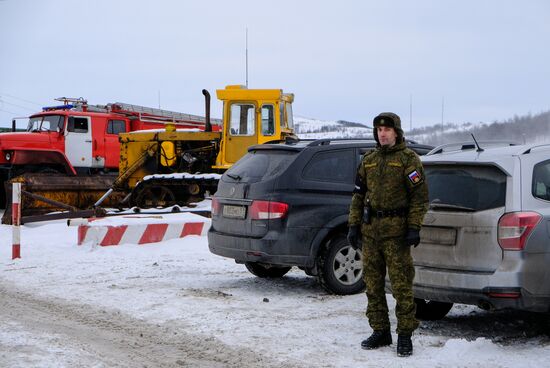 Взрыв на складе с боеприпасами в Мурманской области