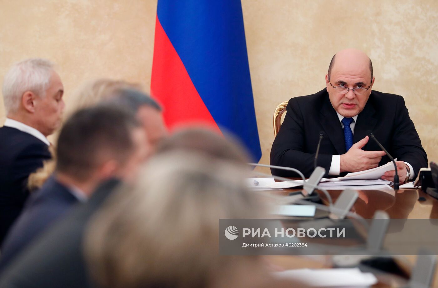 Премьер-министр РФ М. Мишустин провел совещание с вице-премьерами