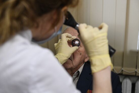 Выездная диспансеризация пожилых граждан в Новосибирской области