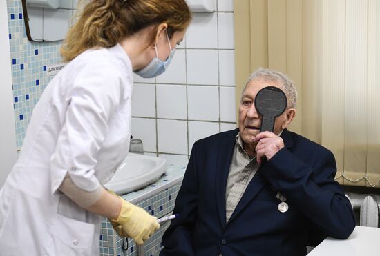 Выездная диспансеризация пожилых граждан в Новосибирской области