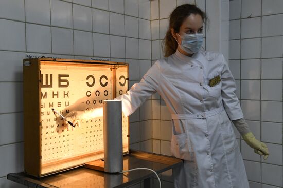 Выездная диспансеризация пожилых граждан в Новосибирской области