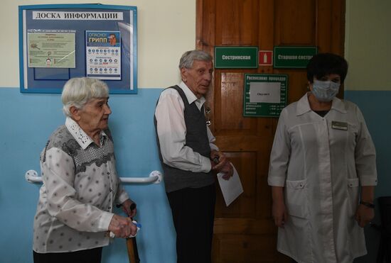 Выездная диспансеризация пожилых граждан в Новосибирской области