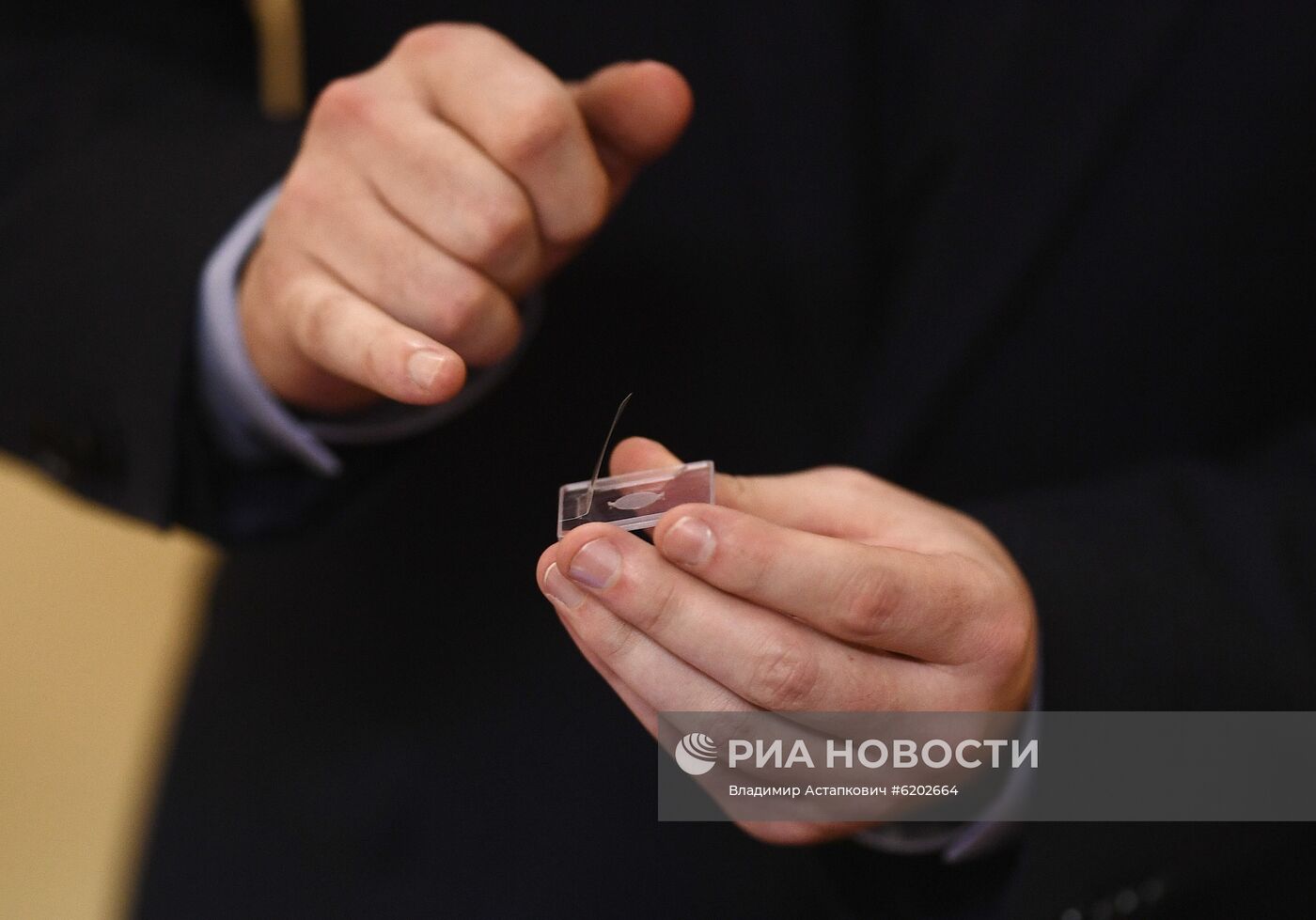 Демонстрация диагностики для обнаружения коронавируса центром ФМБА России