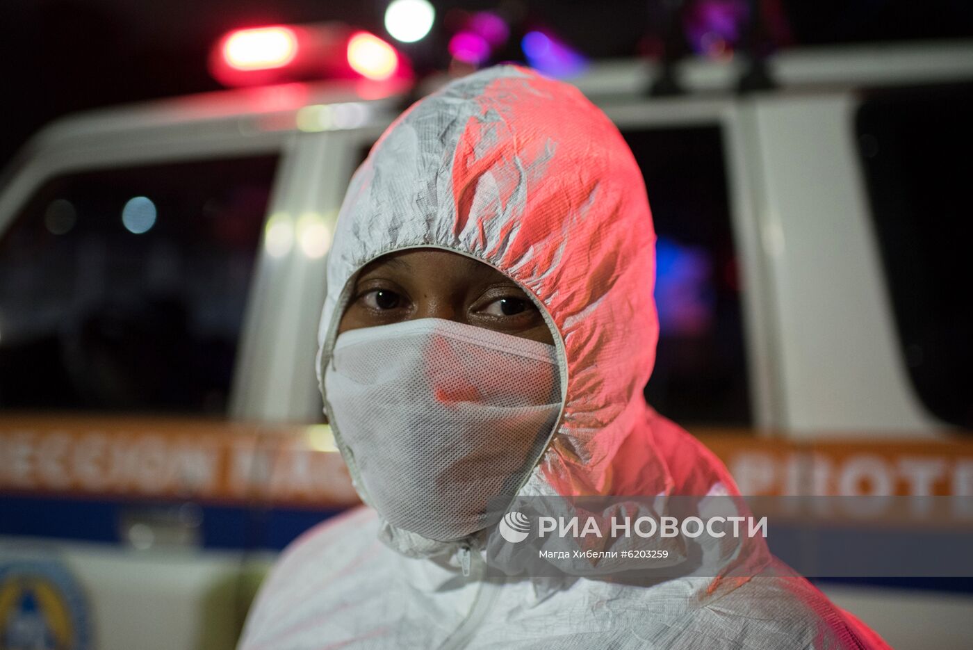 Дезинфекция больницы в Каракасе