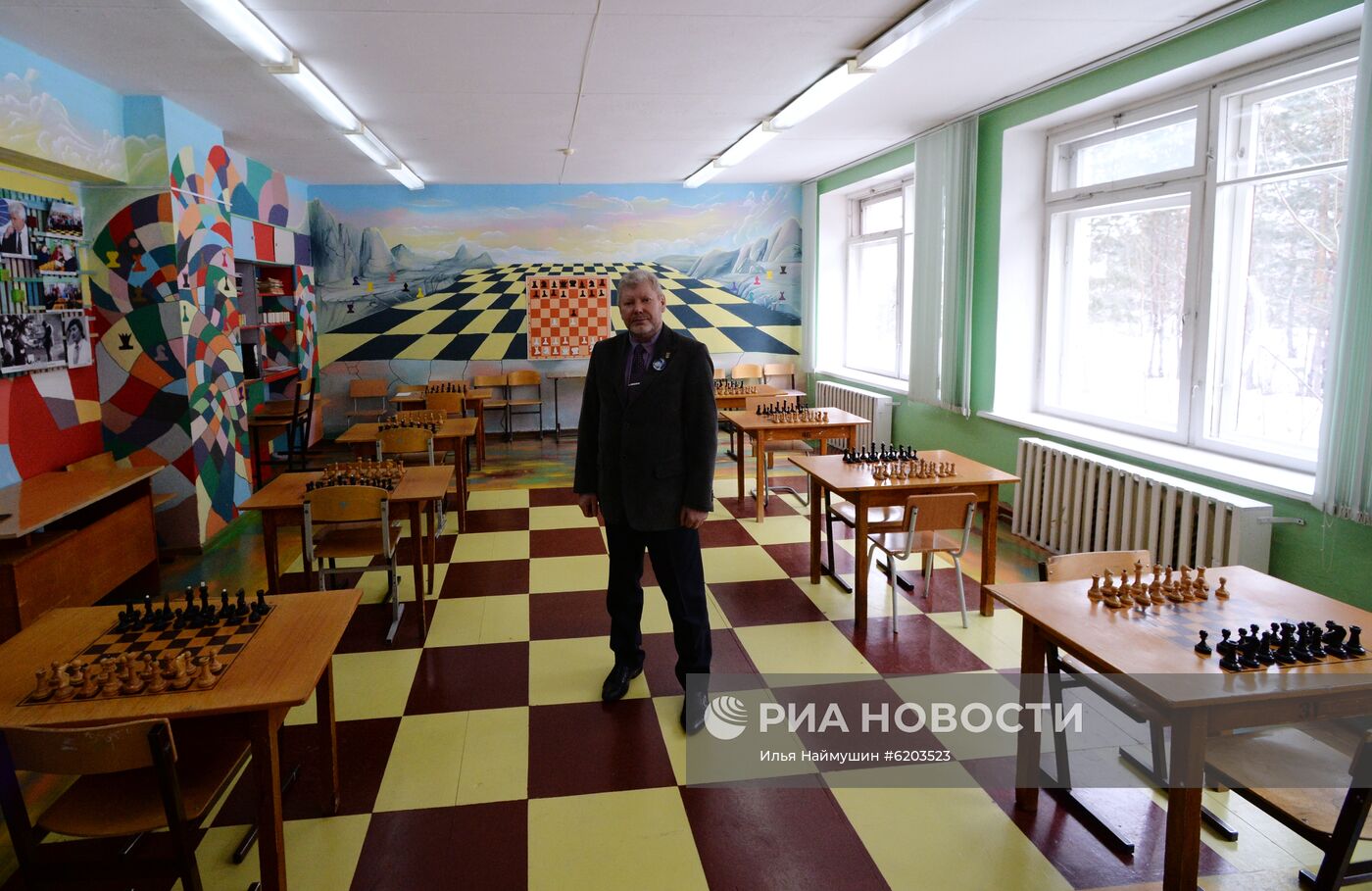 Работа школы в Красноярском крае